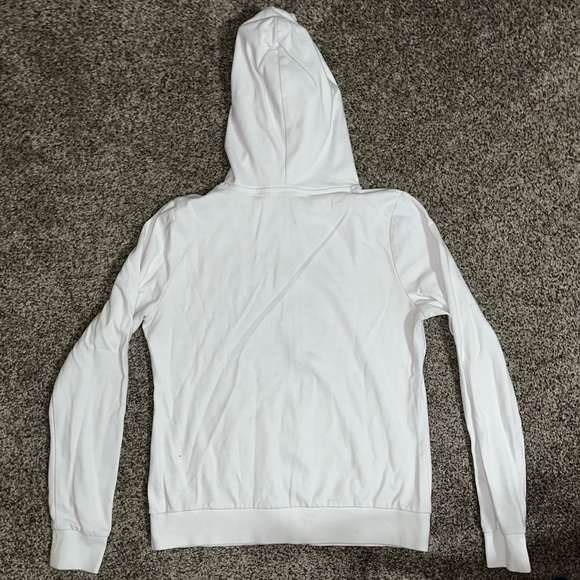 White Zip up hoodie - Picture 3 of 3